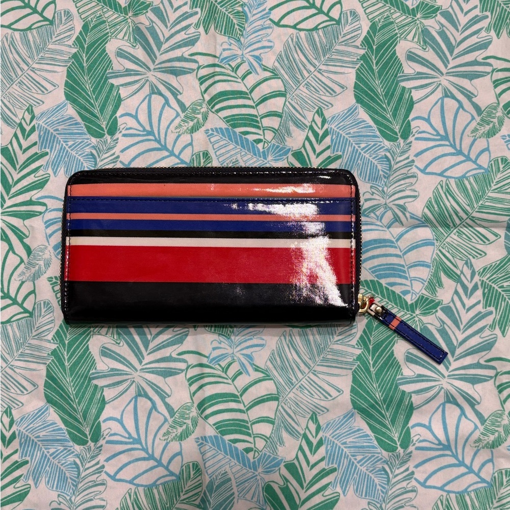 Kate Spade Striped Wallet - Picture 2 of 4